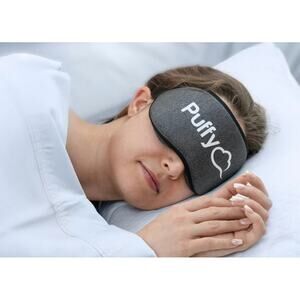 Puffy Sleep On A Cloud Gray SIGNATURE Sleep Mask One Size